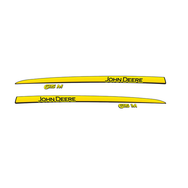 John Deere 6115 M Tractor Decal (Sticker) Set replacement decal set