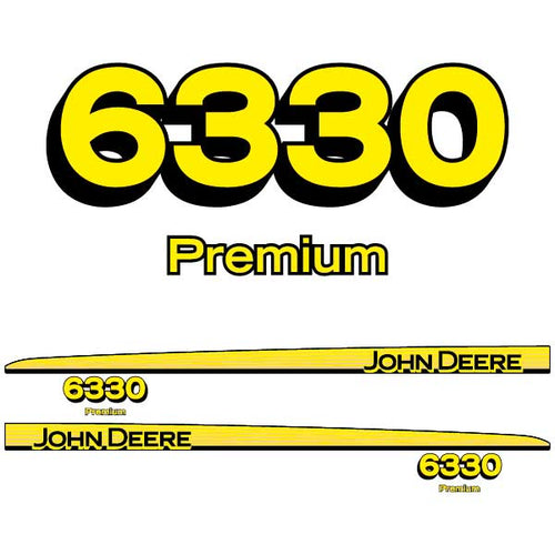 John Deere 6330 Premium tractor decal aufkleber adesivo sticker set replacement decal set