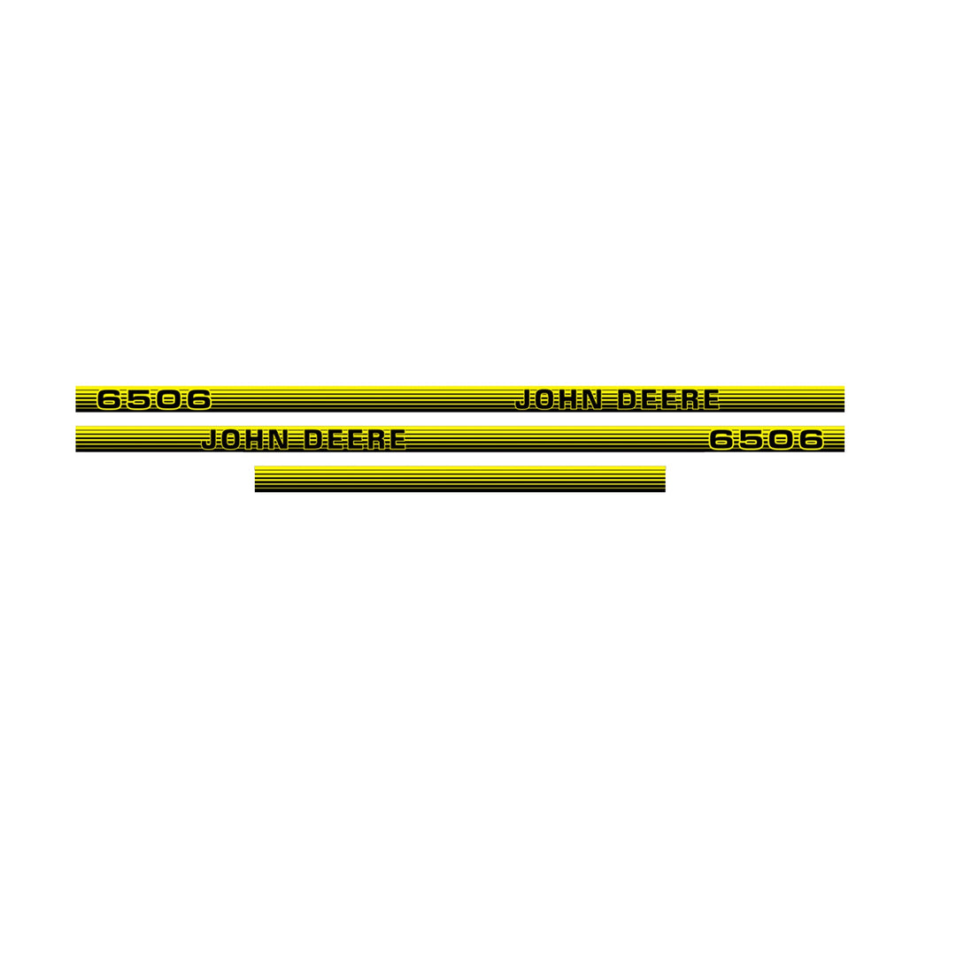 John Deere 6506 Tractor Decal (Sticker) Set replacement decal set