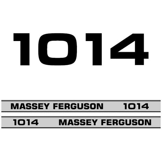 Massey Ferguson 1014 decal aufkleber sticker set replacement decal set