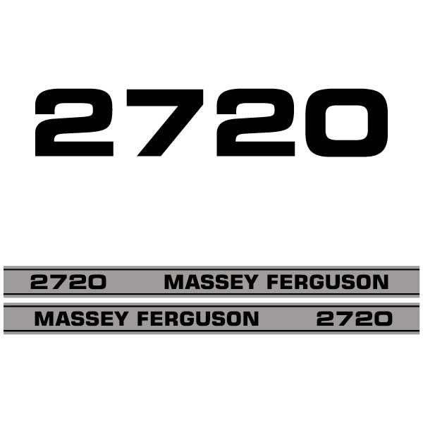 Massey Ferguson 2720 decal aufkleber adesivo sticker set replacement decal set