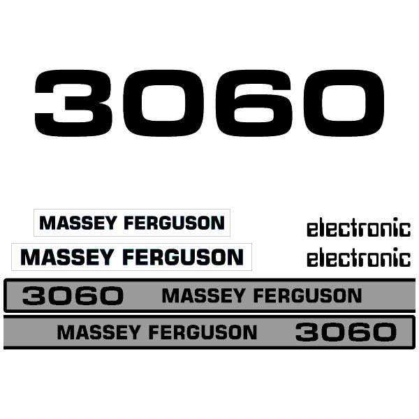 Massey Ferguson 3060 decal aufkleber adesivo sticker set replacement decal set