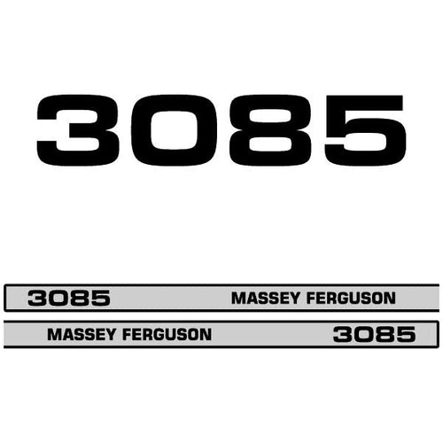 Massey Ferguson 3085 decal aufkleber adesivo sticker set replacement decal set