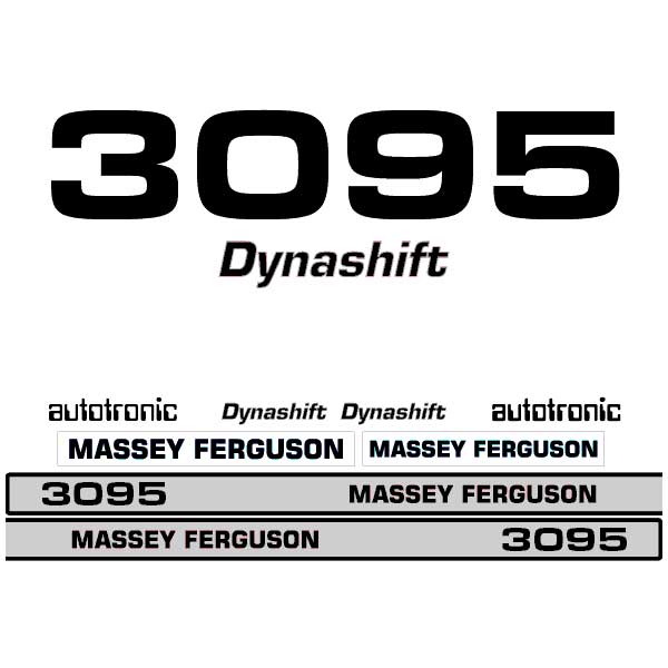 Massey Ferguson 3095 decal aufkleber adesivo sticker set replacement decal set