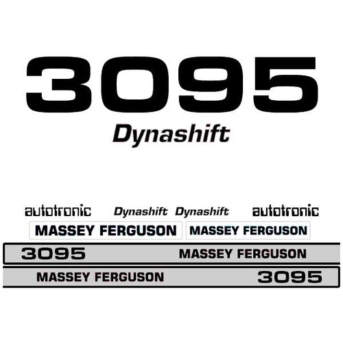 Massey Ferguson 3095 decal aufkleber adesivo sticker set replacement decal set