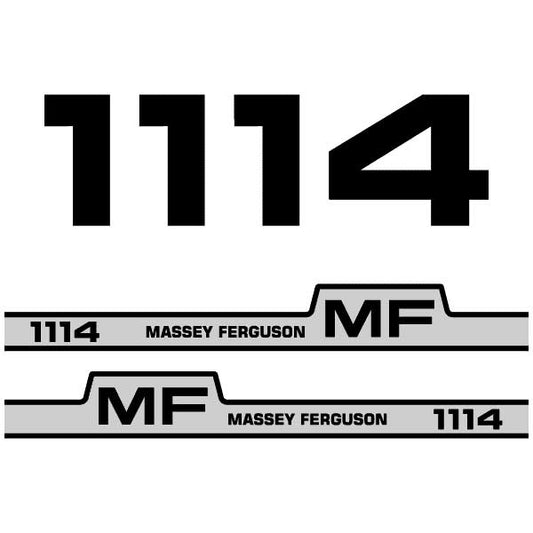 Massey Ferguson 1114 decal aufkleber adesivo sticker set replacement decal set