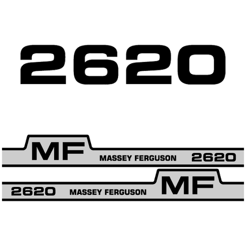 Massey Ferguson 2620 decal aufkleber adesivo sticker set replacement decal set