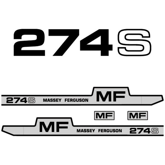 Massey Ferguson 274 S decal aufkleber adesivo sticker set replacement decal set