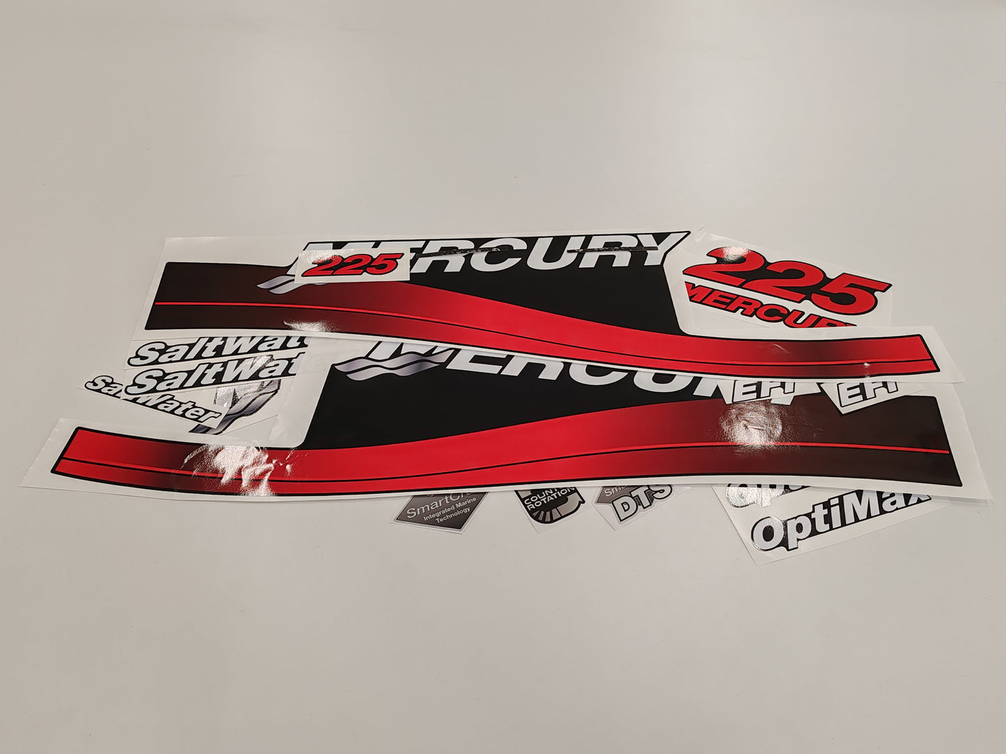 Mercury 225 EFI Optimax 1999-2004 outboard decal sticker set