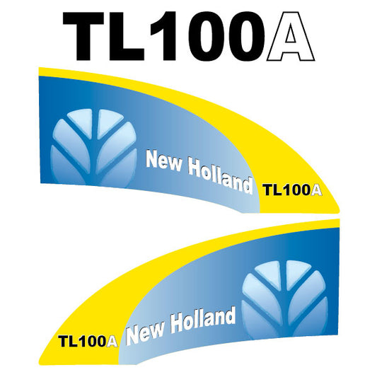 New Holland TL100A (2006) tractor decal aufkleber adesivo sticker set replacement decal set