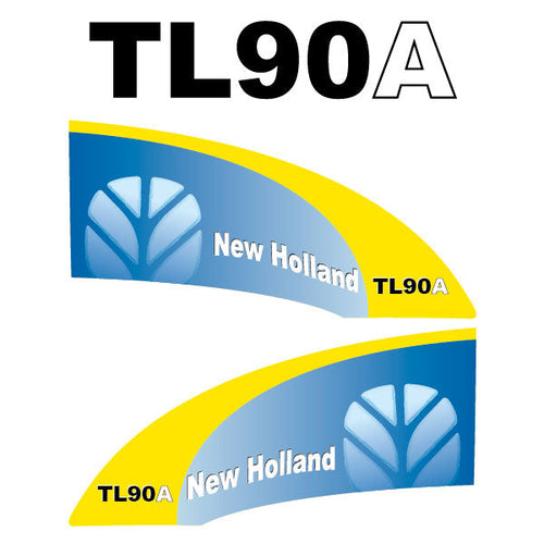 New Holland TL90A tractor decal aufkleber adesivo sticker set replacement decal set