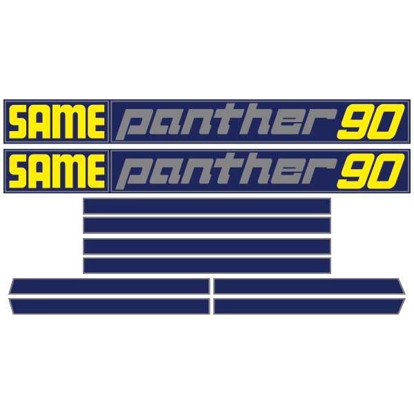 SAME PANTHER 90 tractor decal aufkleber adesivo sticker set replacement decal set