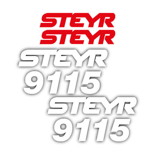 Steyr 9115 (1999) decal aufkleber adesivo sticker set replacement decal set