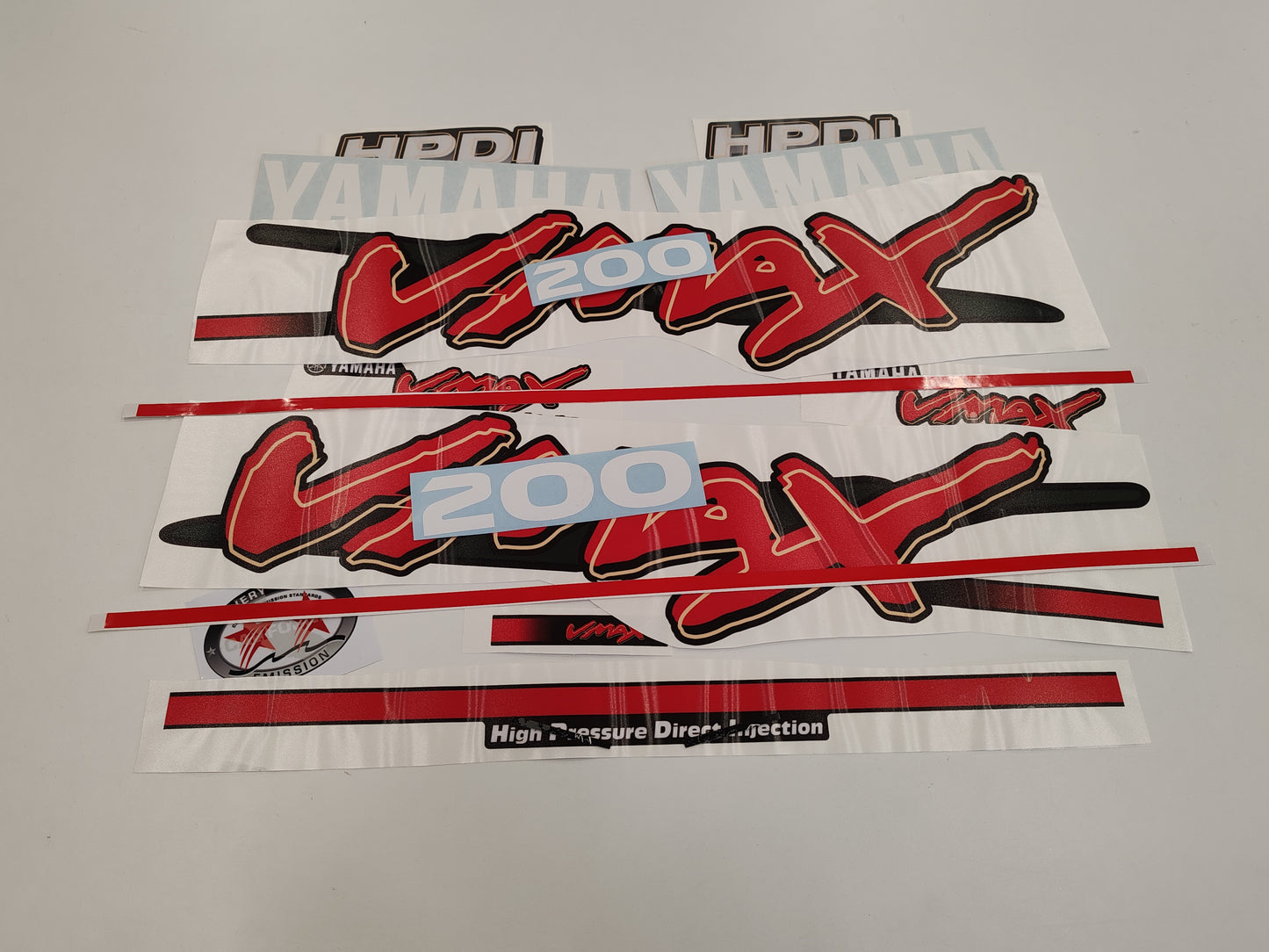 Yamaha VMAX 200 / 225 / 250 Outboard Decal Sticker Set