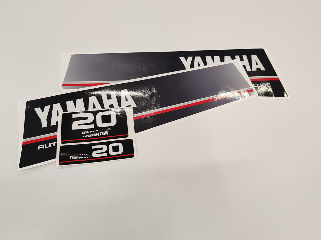 Yamaha 20 - 1991 AUTOLUBE Decal (Sticker) Set