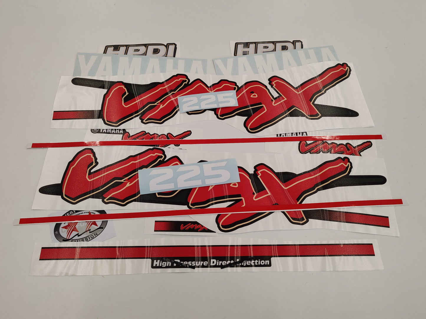Yamaha VMAX 200 / 225 / 250 Outboard Decal Sticker Set