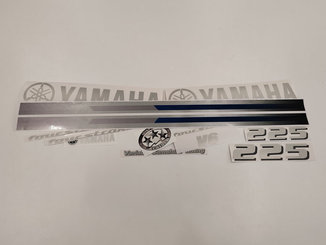 Yamaha 225 Four Stroke (2013) Outboard Decal Sticker Set