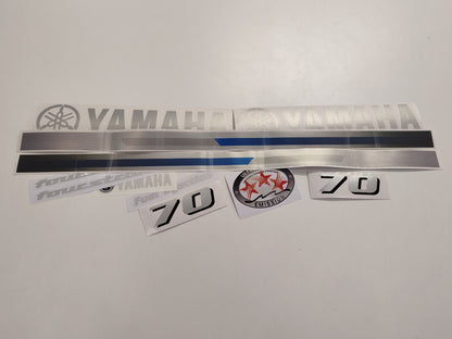 Yamaha 70 Four Stroke (2013) Outboard Decal Sticker Set
