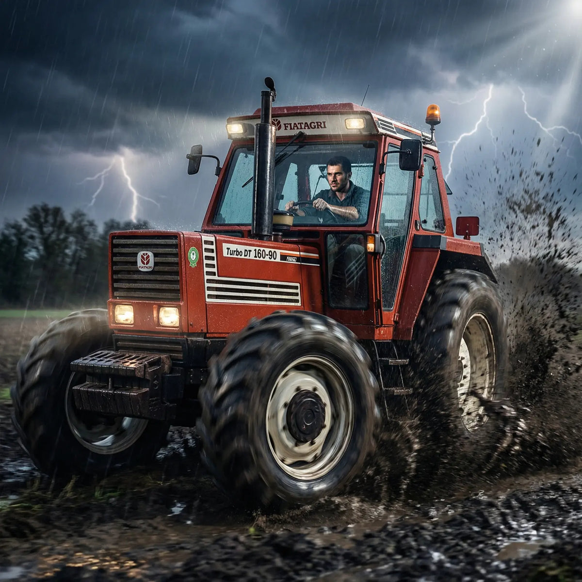 Fiat agri tractor decals collection