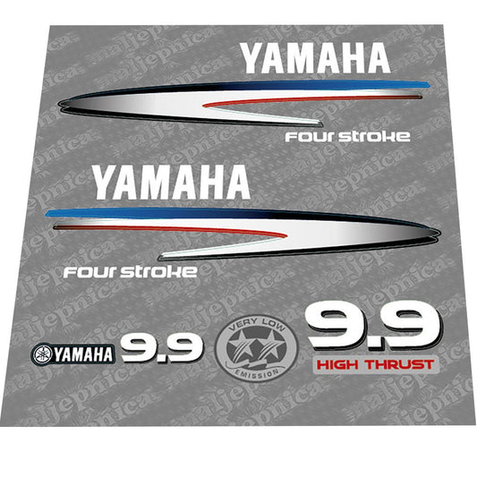 Yamaha 9.9 (2002-2006) Outboard Decal Sticker Set