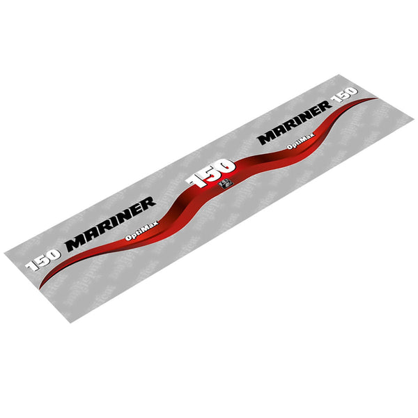 Mariner 150 OptiMax (2003-2008) Outboard Decal Sticker Set replacement decal set
