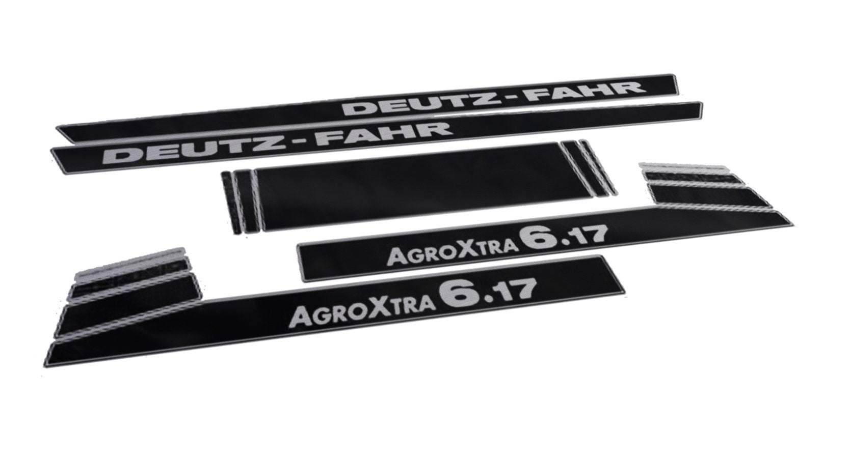 Deutz Fahr AgroXtra 6.17 Aftermarket Replacement Tractor Decal (Sticker) Set replacement decal set