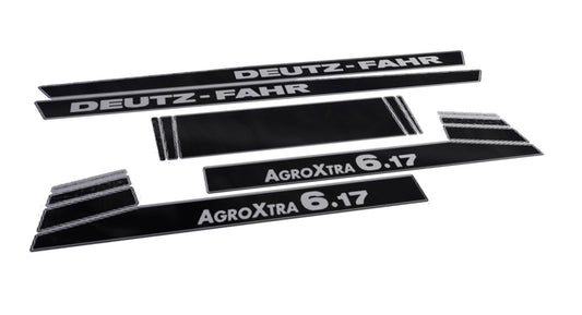 Deutz Fahr AgroXtra 6.17 Aftermarket Replacement Tractor Decal (Sticker) Set replacement decal set