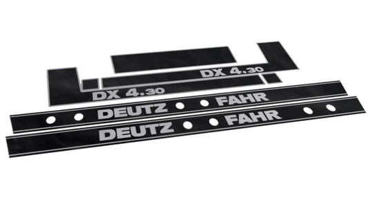 Deutz Fahr DX 4.30 Aftermarket Replacement Tractor Decal (Sticker) Set replacement decal set