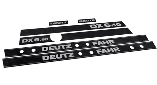Deutz Fahr DX 6.10 Aftermarket Replacement Tractor Decal (Sticker) Set replacement decal set