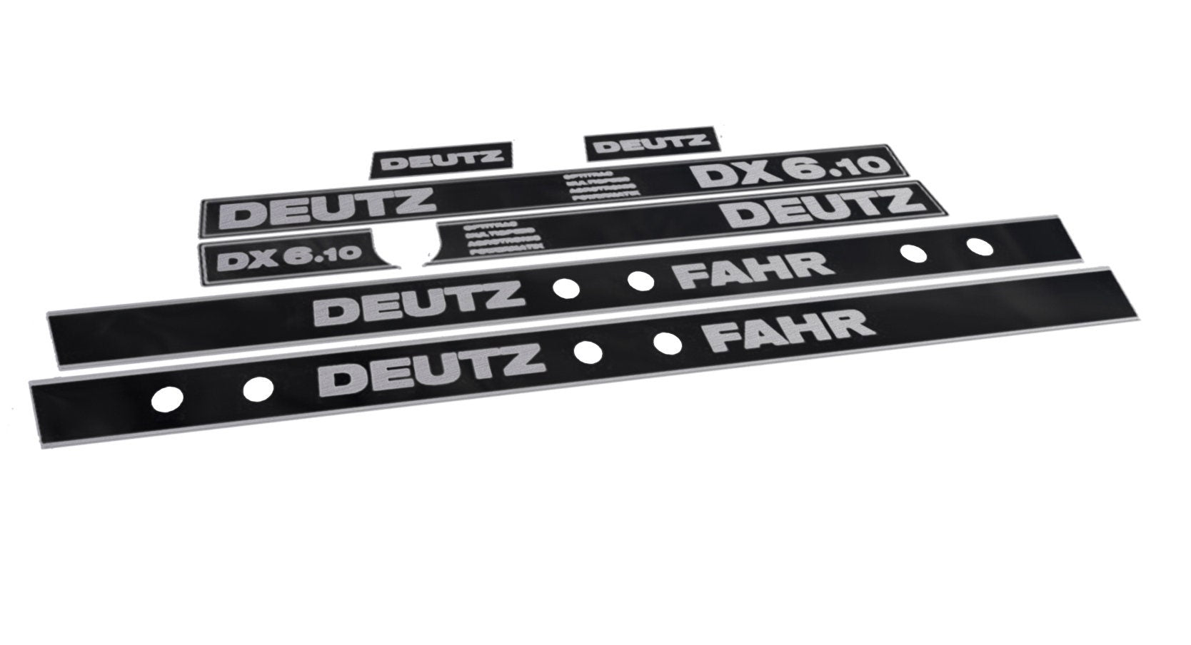 Deutz Fahr DX 6.10 OMAP Aftermarket Replacement Tractor Decal (Sticker) Set replacement decal set