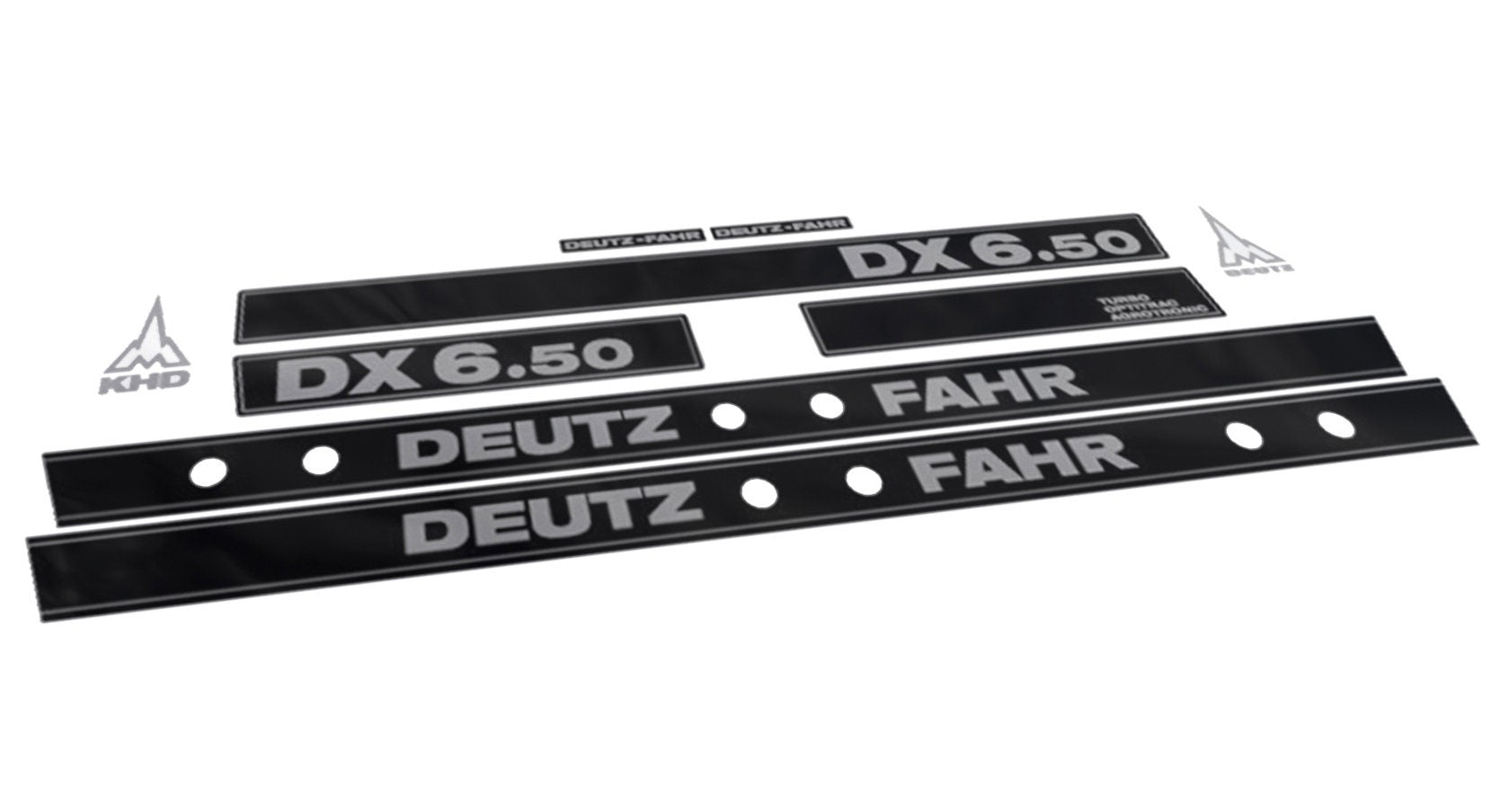 Deutz Fahr DX 6.50 Aftermarket Replacement Tractor Decal (Sticker) Set replacement decal set