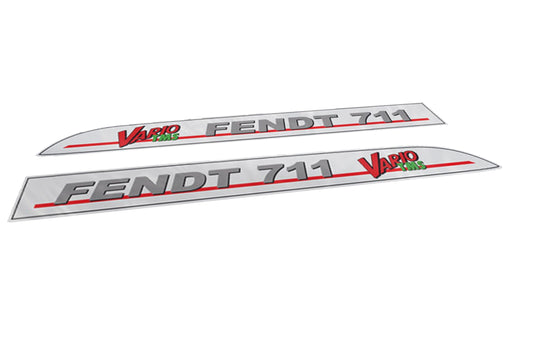 Fendt 711 TMS Vario Aftermarket Replacement Tractor Decal Sticker Set replacement decal set