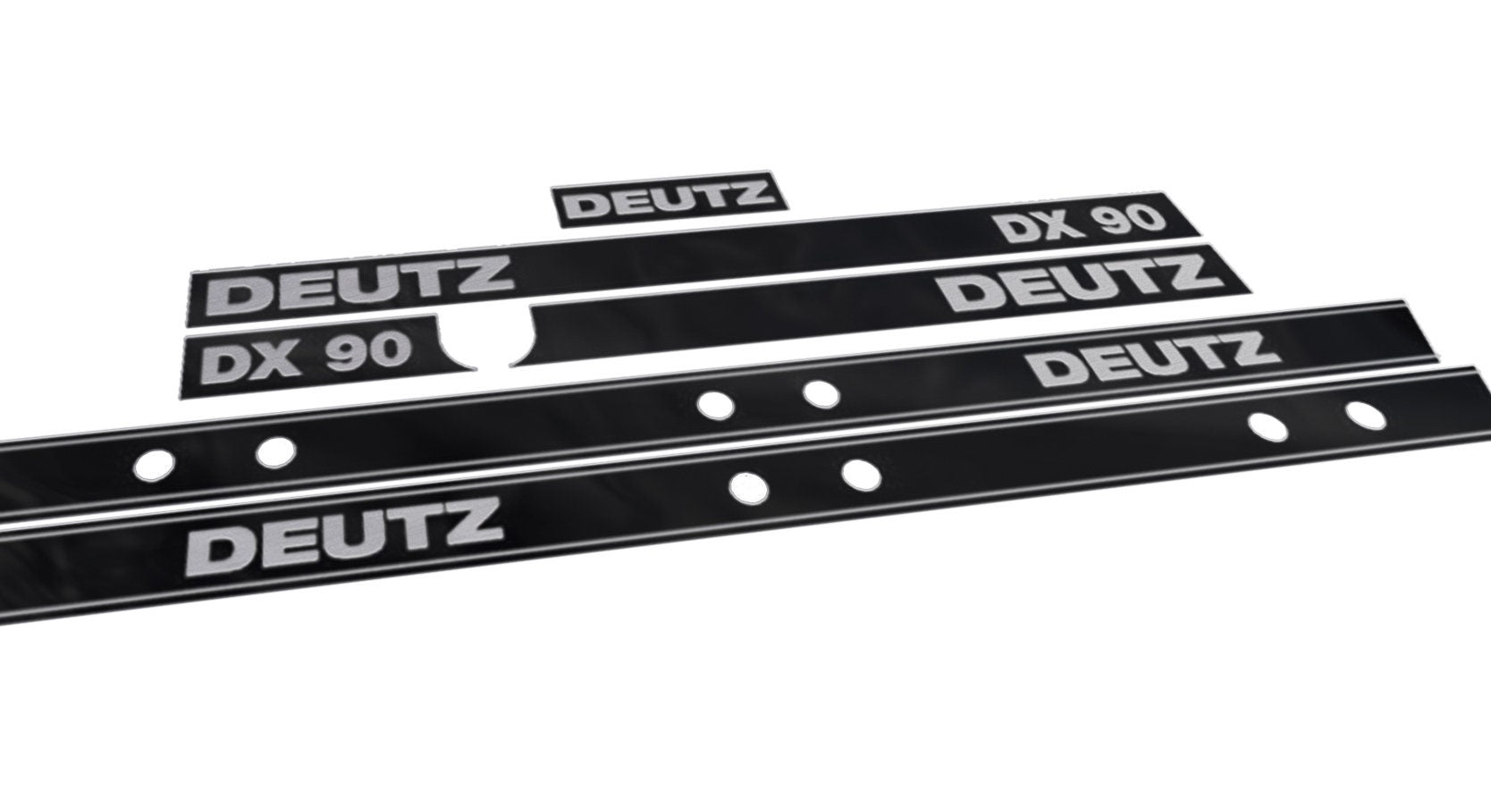 Deutz Fahr DX 90 Aftermarket Replacement Tractor Decal (Sticker) Set replacement decal set