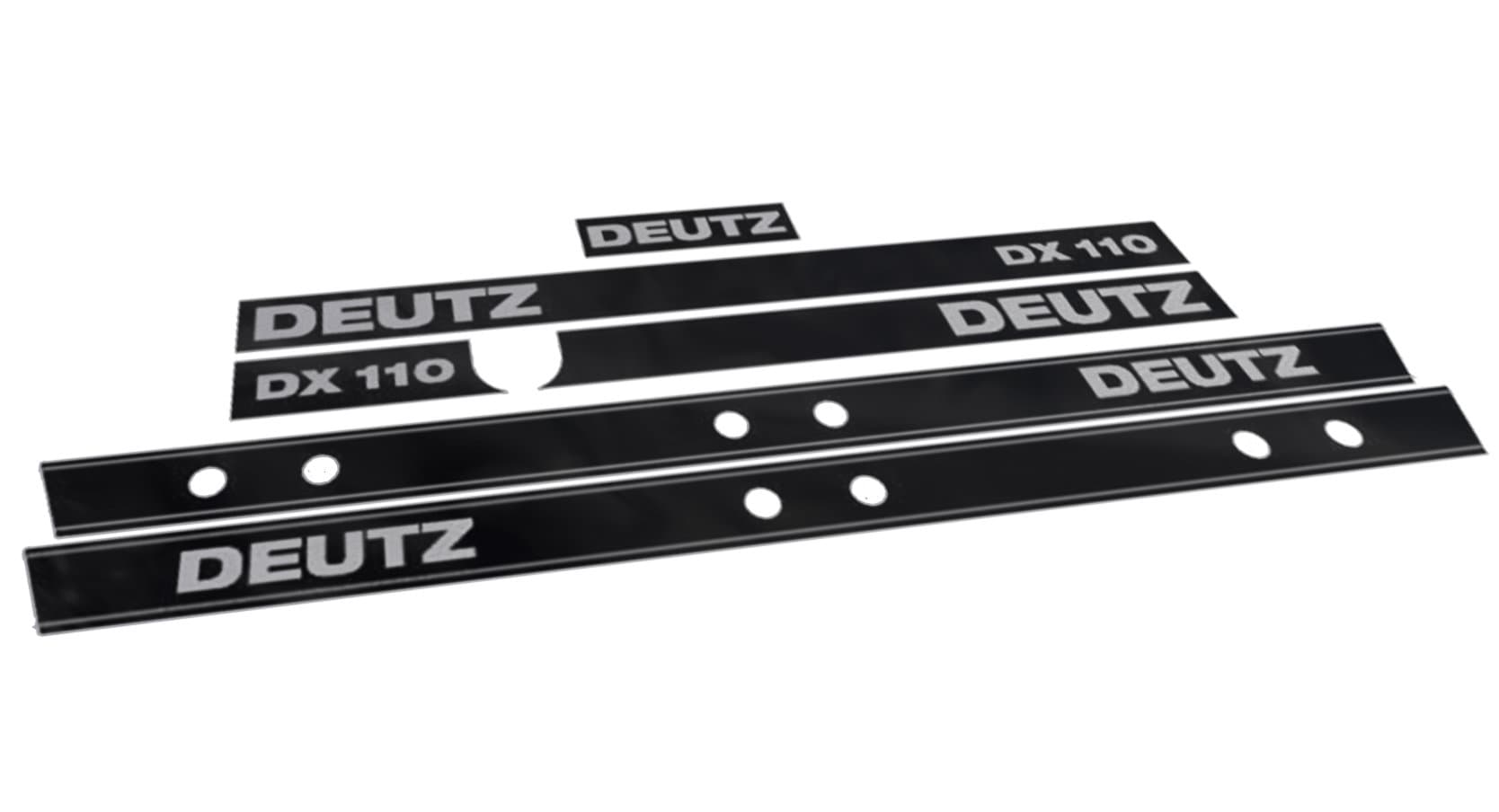 Deutz Fahr DX 110 Aftermarket Replacement Tractor Decal (Sticker) Set replacement decal set