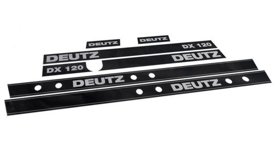 Deutz Fahr DX 120 Aftermarket Replacement Tractor Decal (Sticker) Set replacement decal set