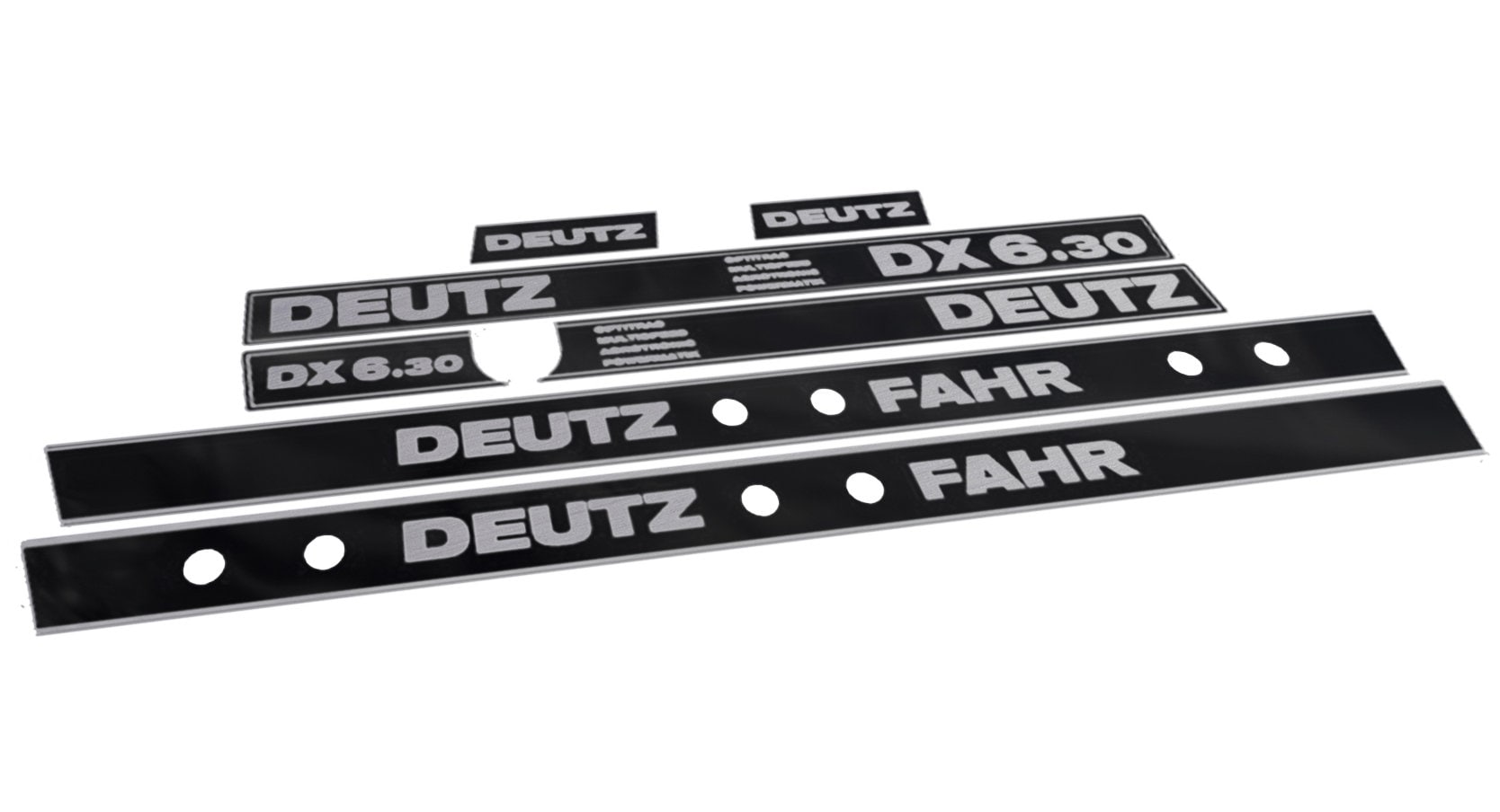 Deutz Fahr DX 6.30 OMAP Aftermarket Replacement Tractor Decal (Sticker) Set replacement decal set