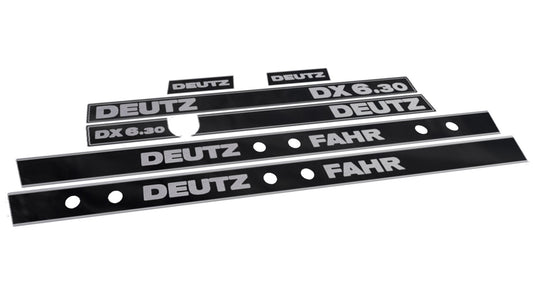 Deutz Fahr DX 6.30 Aftermarket Replacement Tractor Decal (Sticker) Set replacement decal set
