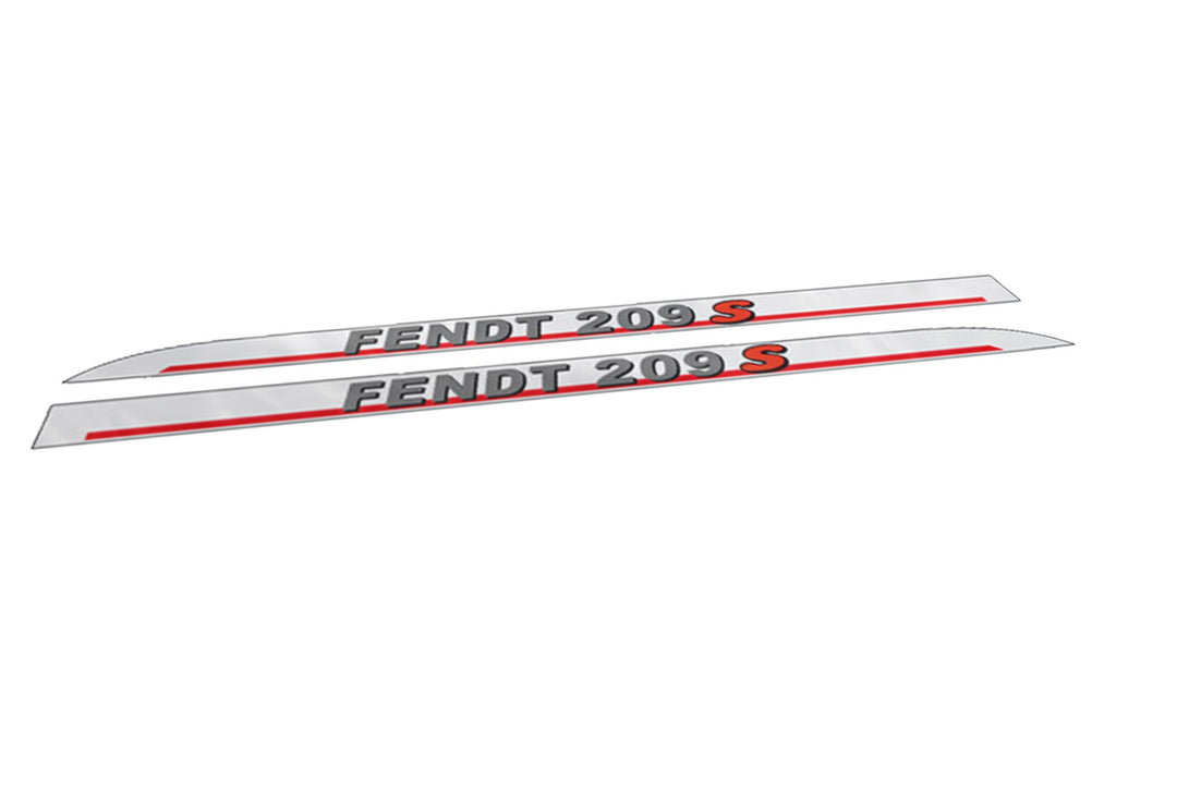 Fendt 209 S Aftermarket Replacement Tractor Decal Sticker Set