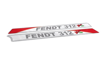 Fendt 312 Vario TMS Aftermarket Replacement Tractor Decal Sticker Set