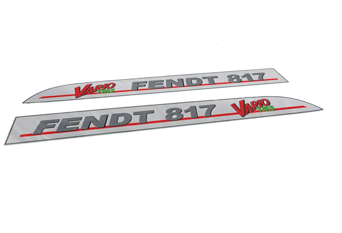 Fendt 817 Vario TMS (2004) Aftermarket Replacement Tractor Decal Stick ...