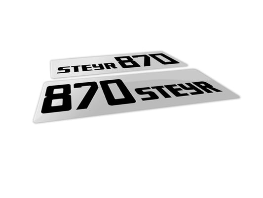 Steyr 870 Aftermarket Replacement Tractor Decal (Sticker) Set replacement decal set