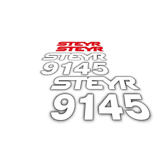 Steyr 9145 (1999) Aftermarket Replacement Tractor Decal (Sticker) Set replacement decal set