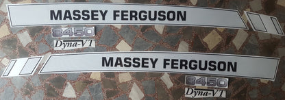 Massey Ferguson 8450 Aftermarket Replacement Tractor Decal (Sticker) Set