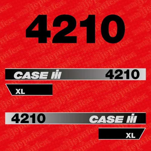 Case 4210 XL Aftermarket Replacement Tractor Decal (Sticker) Set replacement decal set