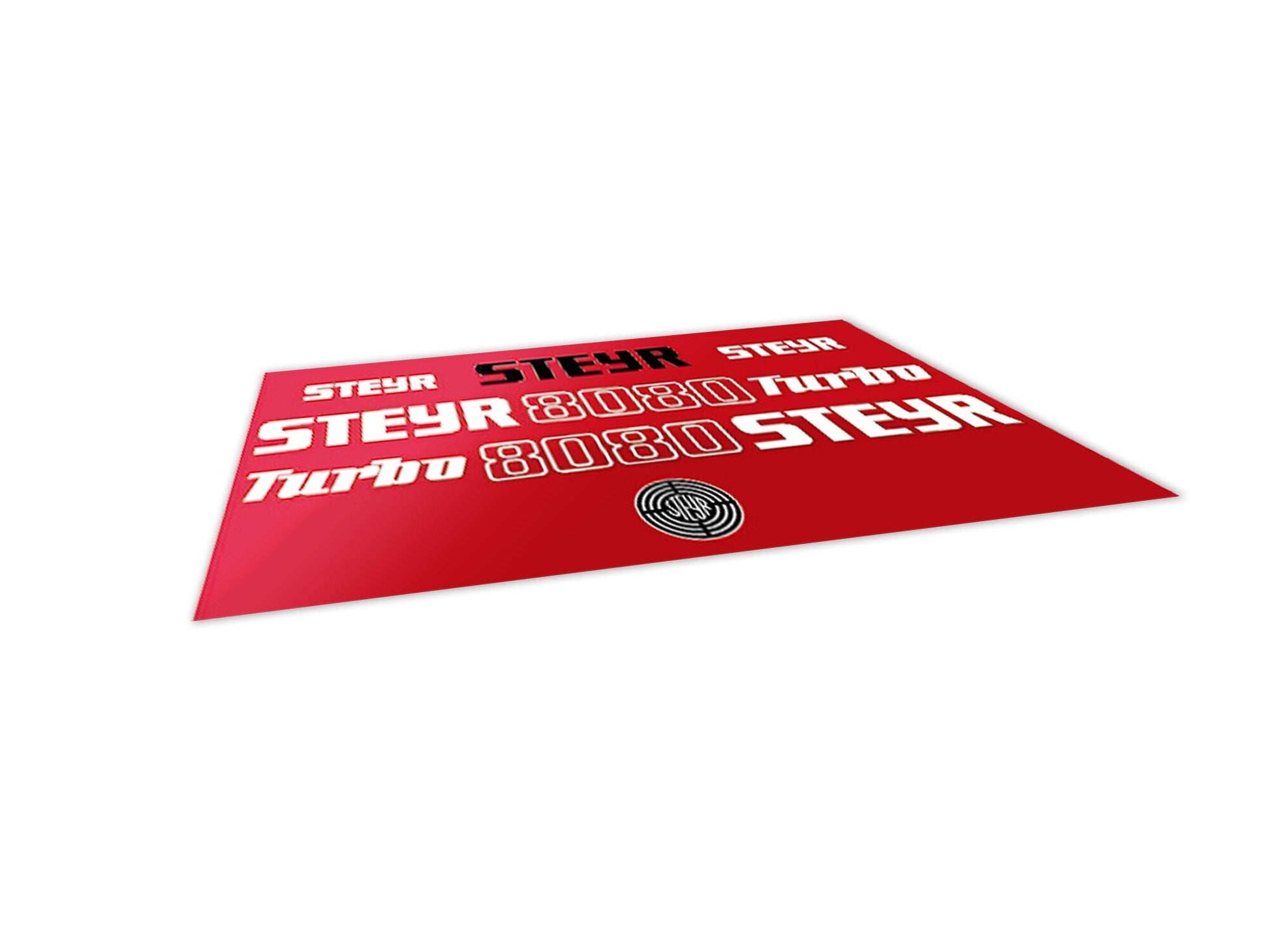 Steyr 8080 Turbo Aftermarket Replacement Tractor Decal (Sticker) Set replacement decal set