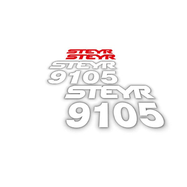 Steyr 9105 (1999) Aftermarket Replacement Tractor Decal (Sticker) Set replacement decal set