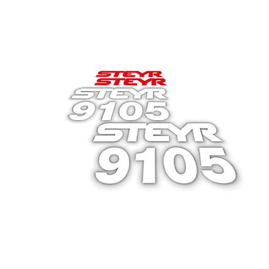 Steyr 9105 (1999) Aftermarket Replacement Tractor Decal (Sticker) Set replacement decal set