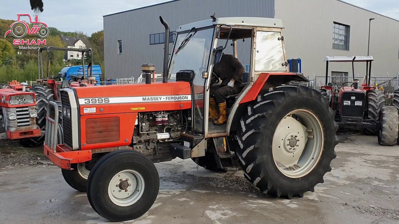 Massey Ferguson 399S Aftermarket Replacement Tractor Decal (Sticker) Set