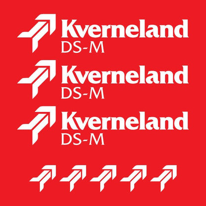 Kverneland DS-M Aftermarket Replacement Tractor Decal (Sticker) Set