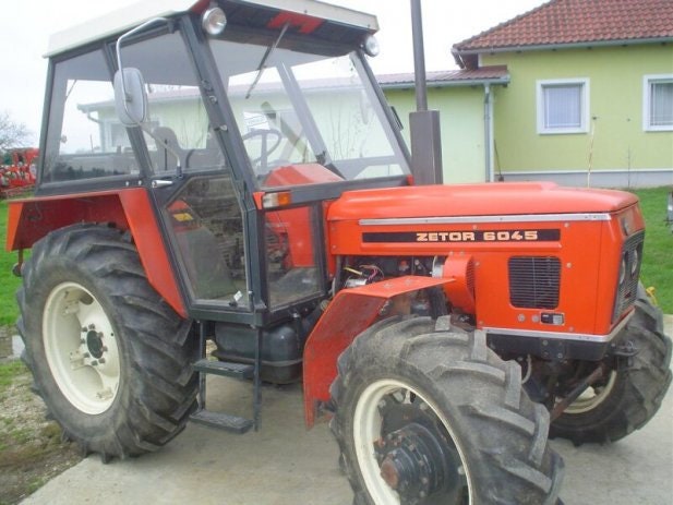 Zetor 6045 Aftermarket Tractor Decal / Aufkleber / Adesivo / Sticker Set